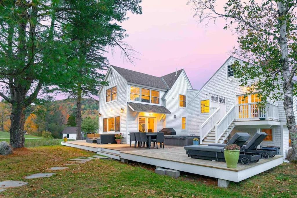 The Villa - Industrial Farmhouse With Hot Tub Dover Exterior foto