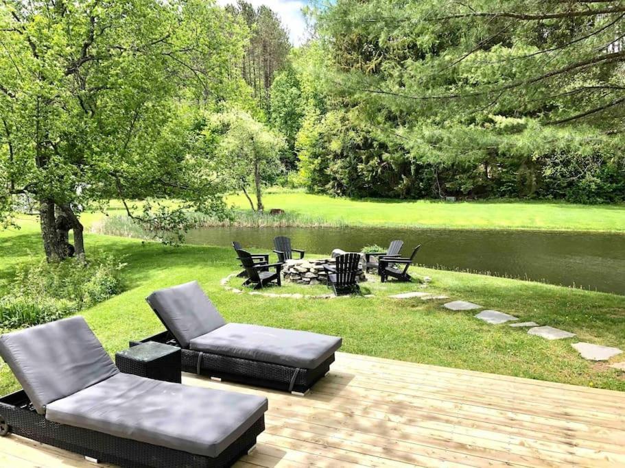 The Villa - Industrial Farmhouse With Hot Tub Dover Exterior foto